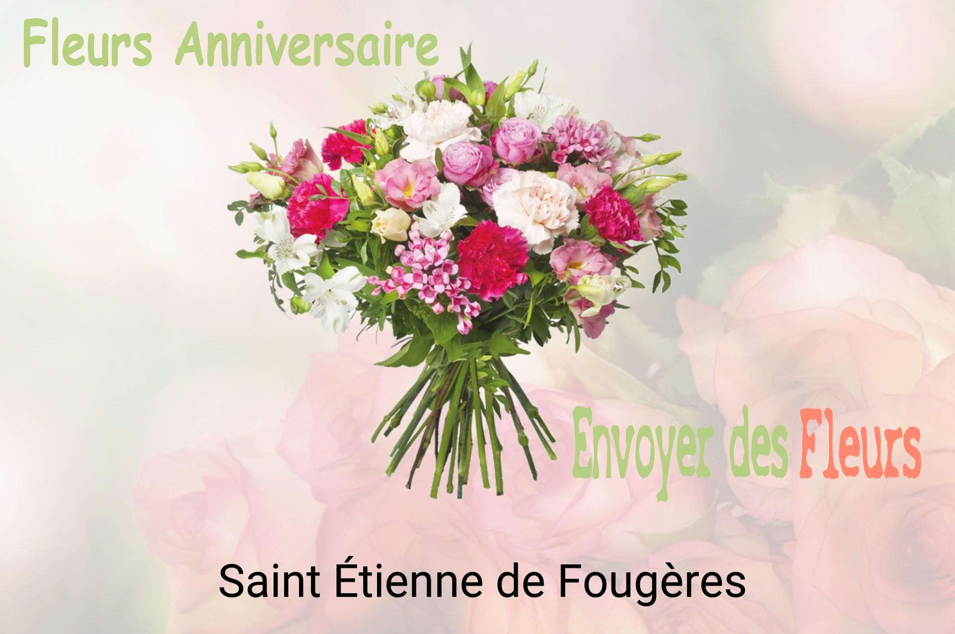 Bouquet de fleurs d’anniversaire livré à Saint-Étienne-de-Fougères